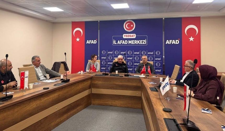 AFAD Yozgat’ta Toplandı: Kritik Planlarda Neler Değişti?