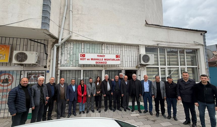 AK Parti Yozgat ve İlçelerinde Muhtarları Dinliyor