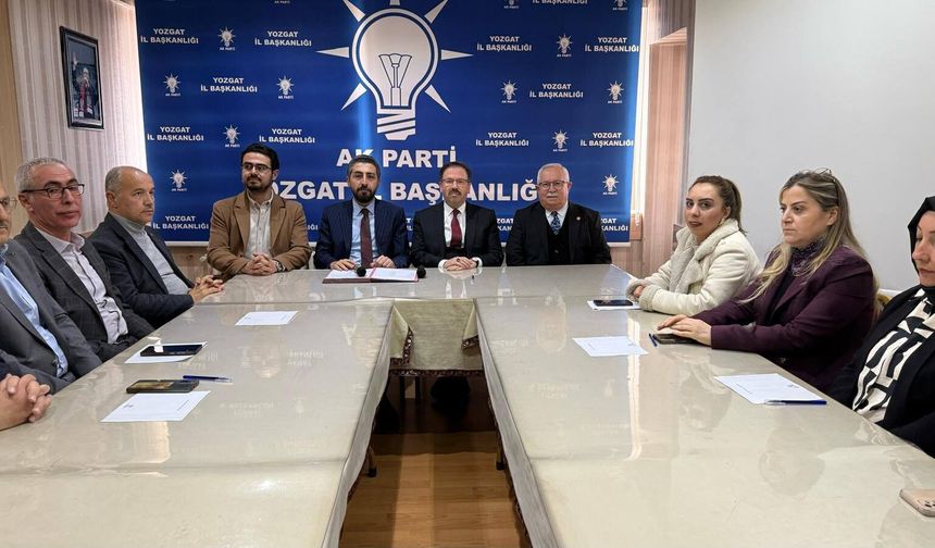 AK Parti Yozgat’ta Birlik Mesajı: Daha Güçlü Adımlar Atacağız