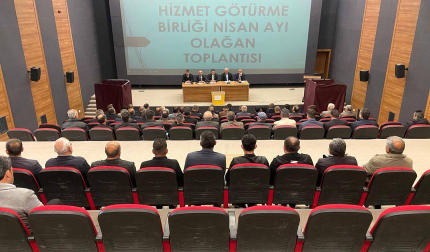 Akdağmadeni'nde Köylere Hizmet Götürme Birliği Meclis Toplantısı Gerçekleştirildi