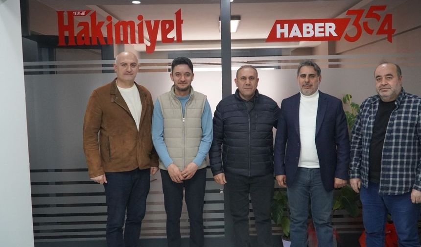 Başkan Gümüş'ten Gazetemize Nezaket Ziyareti