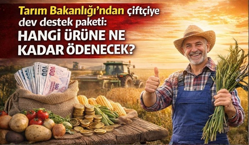 Mazotun Tamamı Devletten: Tarımda Yeni Destek Paketi Açıklandı