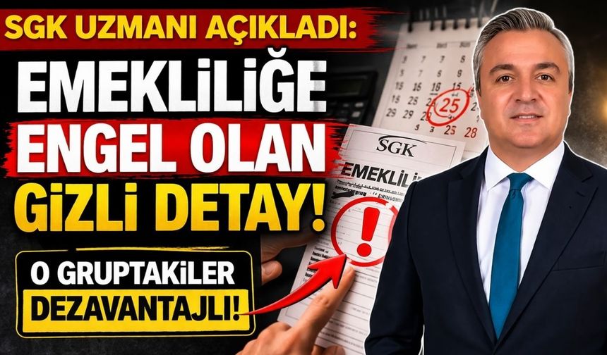 “Neden Emekli Olamıyorum?” SGK Uzmanı Özgür Erdursun Kritik Detayı Açıkladı!