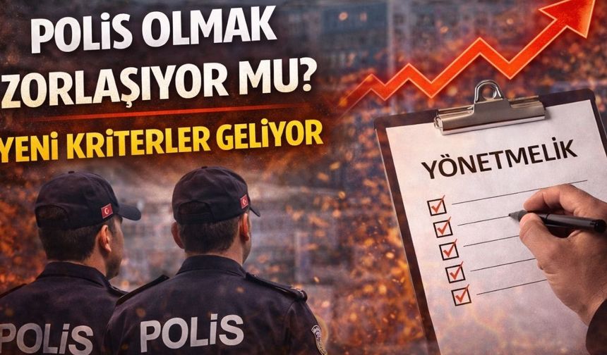 Polis Olmak Zorlaşıyor Mu? Yeni Kriterler Geliyor