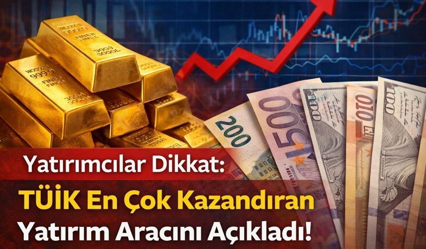 Yatırımcılar Dikkat: TÜİK En Çok Kazandıran Yatırım Aracını Açıkladı!