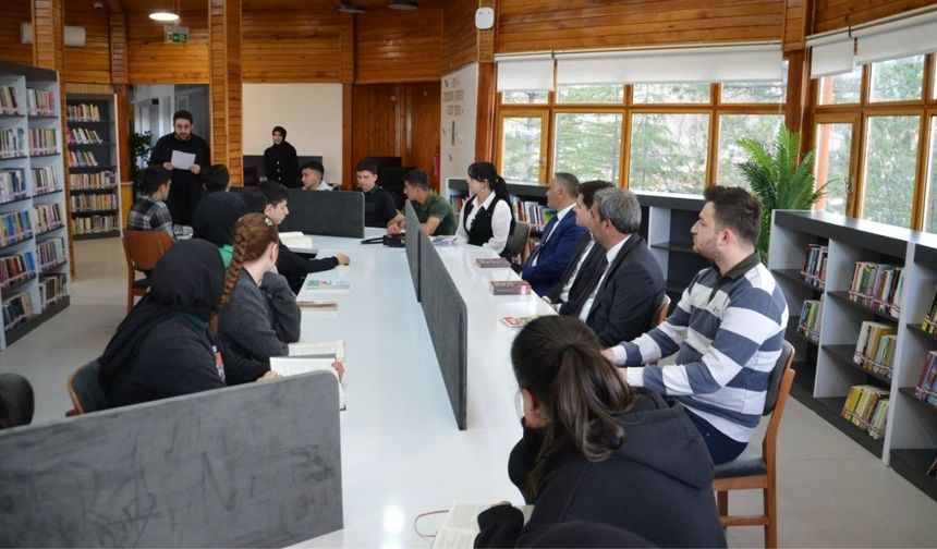 Yozgat İlçe Kütüphanesi Kapılarını Açtı: Kitap Okuma Sevdalıları Buluştu