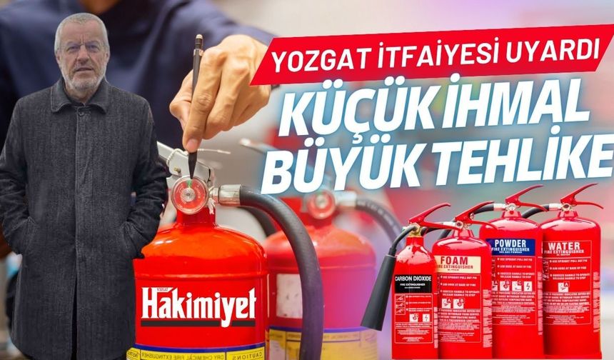 Yozgat İtfaiyesi Uyardı: Bu İhmal Büyük Felakete Yol Açabilir