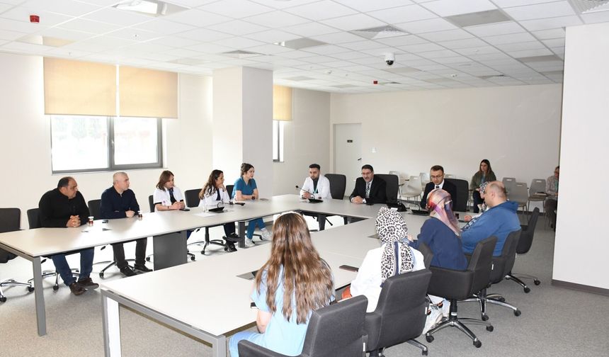 Yozgat Şehir Hastanesi'nde Çalışan Memnuniyeti Ele Alındı