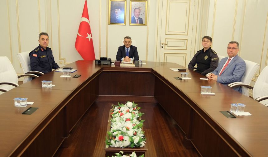 Yozgat’ta Eğitim Güvenliği İçin Üst Düzey Koordinasyon Toplantısı Yapıldı