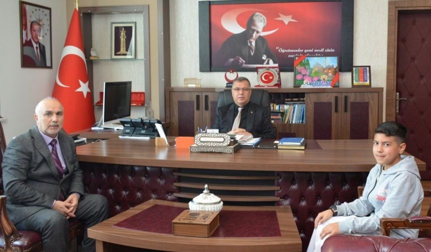 Yozgat’ta Genç Sporcuya Tam Destek: Makamda Ağırlandı