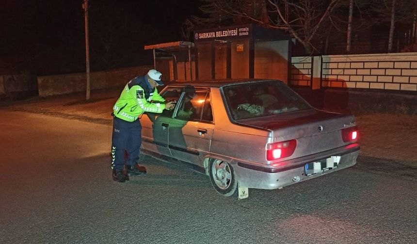 Yozgat'ta Jandarmadan Alkol Denetimi