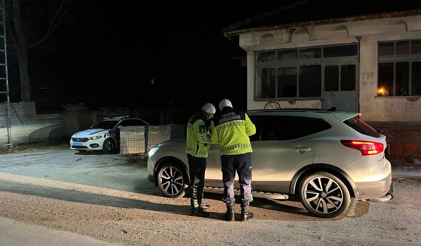Yozgat'ta Jandarmada Alkollü Sürücülere Ceza Yağmuru