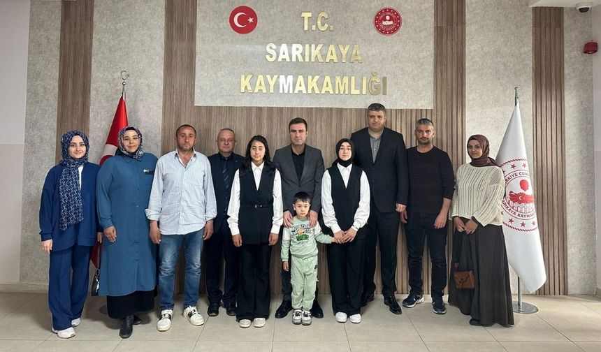 Yozgat’ta Kaymakam Makamında Ağırladı: TÜBİTAK Başarısı Takdir Topladı