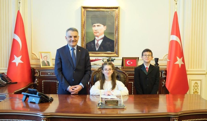 Yozgat’ta Minik Valilerin İlk Günü Heyecan Uyandırdı