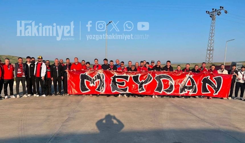 Yozgat'tan Ereğli'ye Dev Çıkarma! Kilometreler Bozokspor Aşkına Engel Olamadı