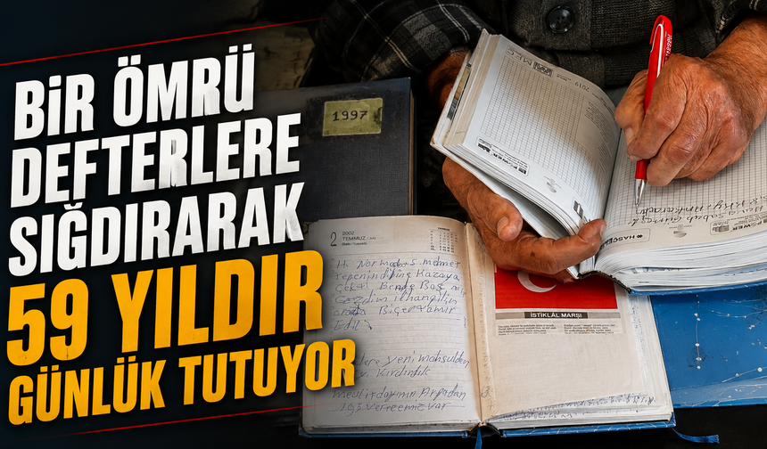 Yarım asrı aşan alışkanlık: arşivi görenler şaşırdı