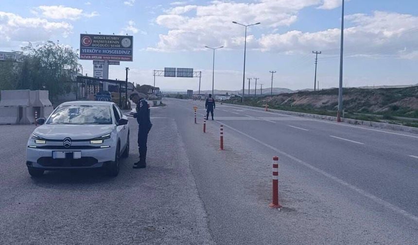 Yozgat’ta düzensiz göç denetimi: 1 göçmen yakalandı