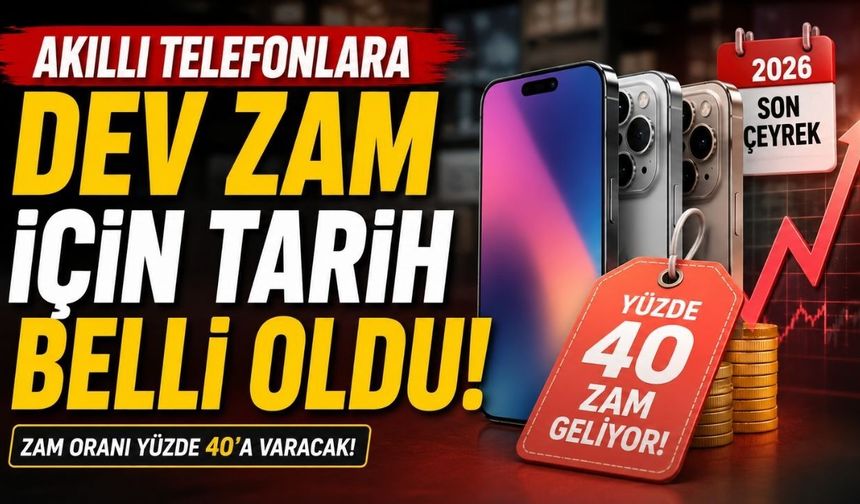 Akıllı Telefonlara Dev Zam İçin Tarih Belli Oldu!