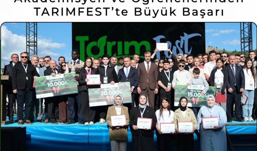 Bozok Üniversitesi TARIMFEST'te Başarının Zirvesine Çıktı