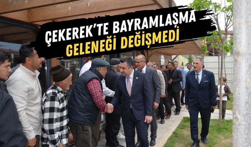 Çekerek’te Bayramlaşma Geleneği Değişmedi