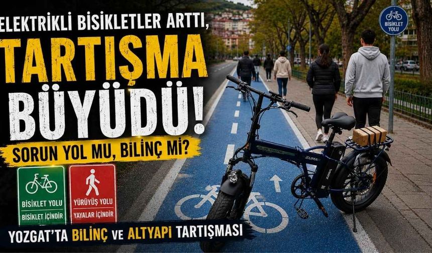 Elektrikli Bisikletler Arttı, Tartışma Büyüdü! Sorun Yol Mu, Bilinç Mi?