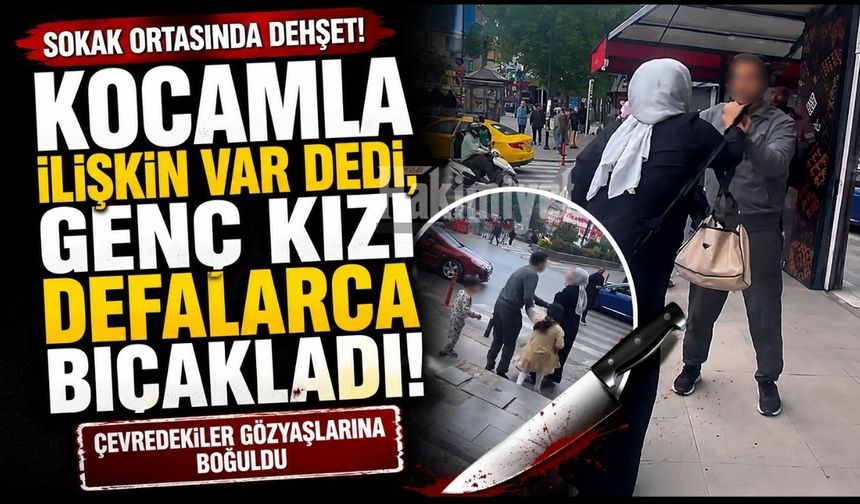 Kıskançlık Krizi Kanlı Bitti: Genç Kızı İş Yerinde Bıçakladı