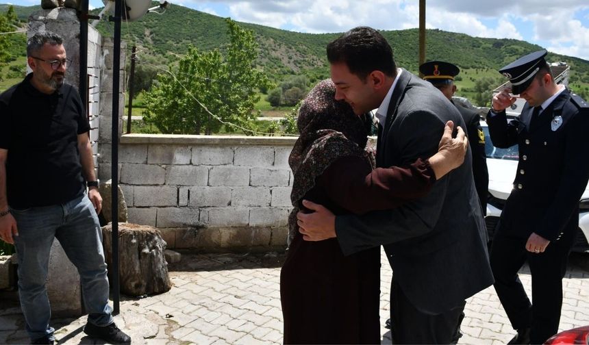 Saraykent'te Şehit Ailelerine Duygu Dolu Ziyaret