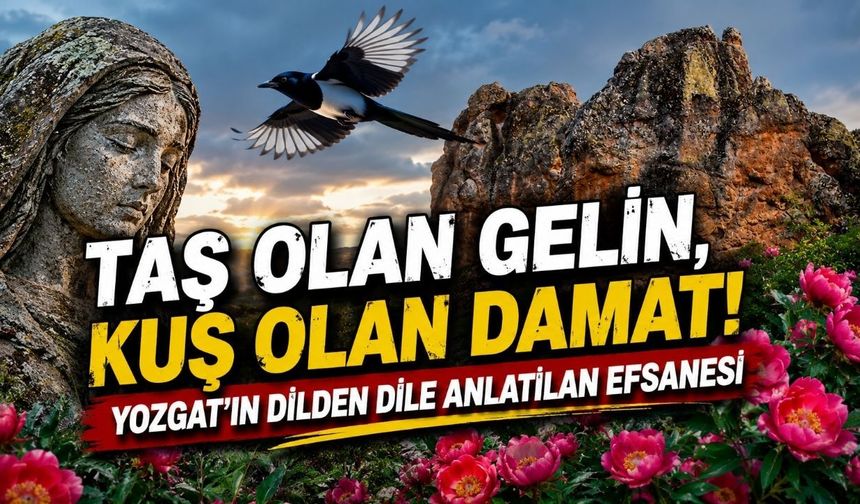 Taş Olan Gelin, Kuş Olan Damat! Yozgat’ın Dilden Dile Anlatılan Efsanesi
