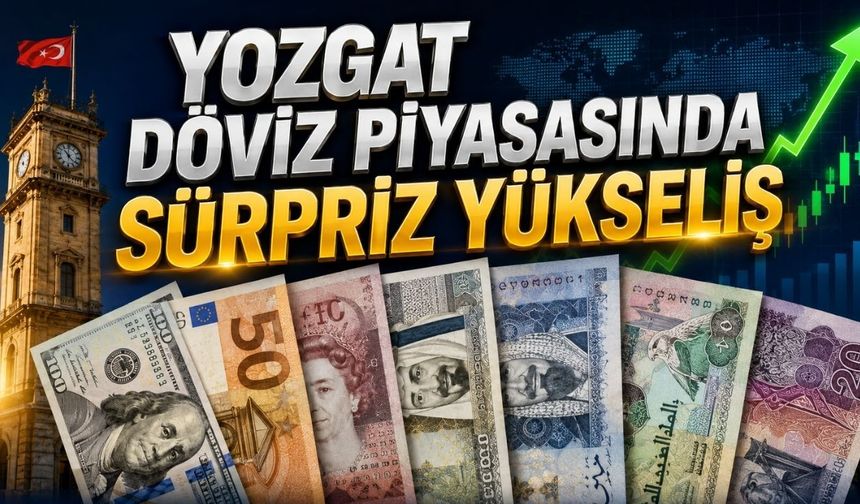 Yozgat Döviz Piyasasında Sürpriz Yükseliş