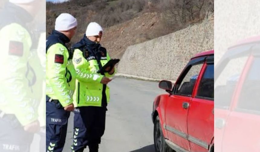 Yozgat'ta Ehliyetsiz Sürücüye Rekor Ceza!