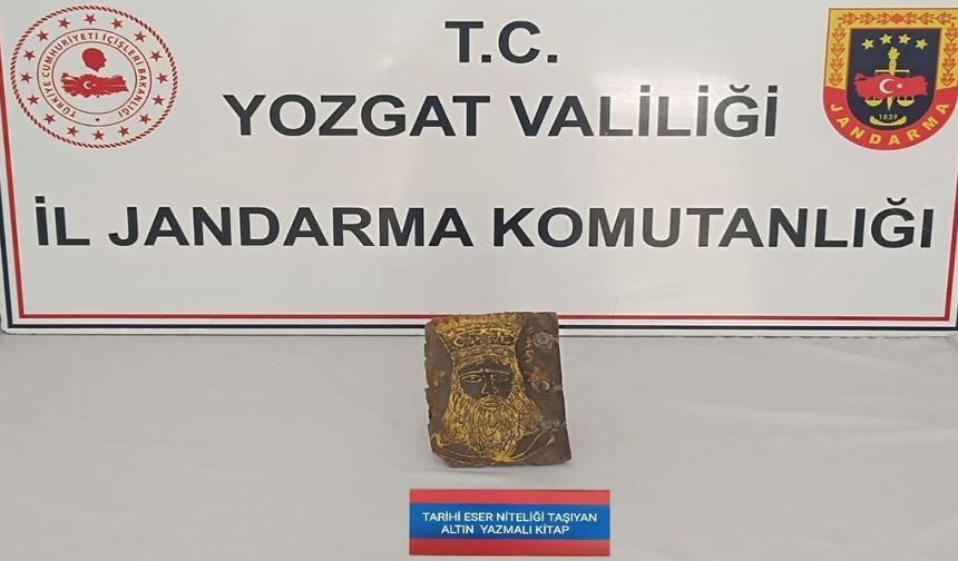 Yozgat’ta Kültür Kaçakçılığına Darbe! 13 Sayfalık Gizemli Eser Ele Geçirildi