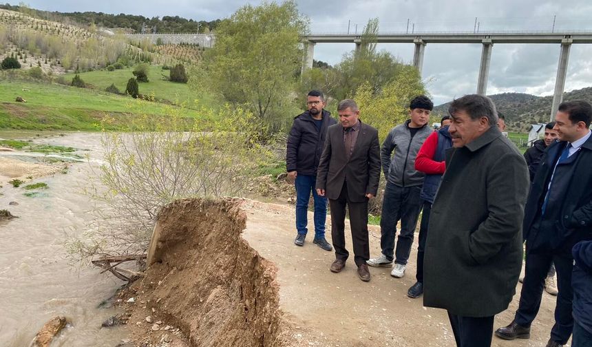 Yozgat'ta Sel Felaketi Sonrasında İncelemeler Yapıldı