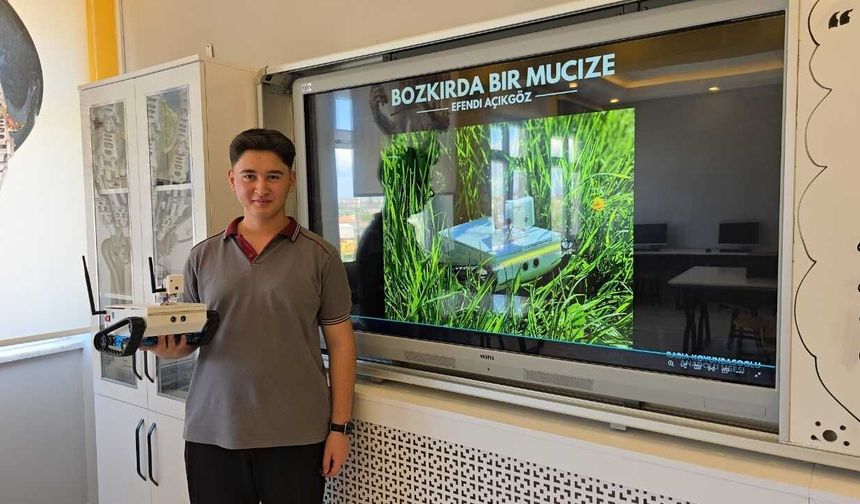 Yozgat’tan Dünya Sahnesine: Efendi Açıkgöz Afet Robotuyla Tarih Yazıyor