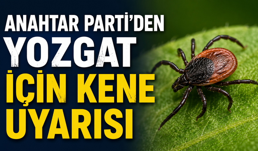 Anahtar Parti'den Yozgat İçin Kene Uyarısı