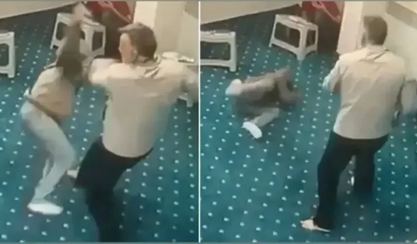 Konya'da Öğrenci Yurdunda Şiddet İddiası! Görüntüler Sonrası Görevli Uzaklaştırıldı