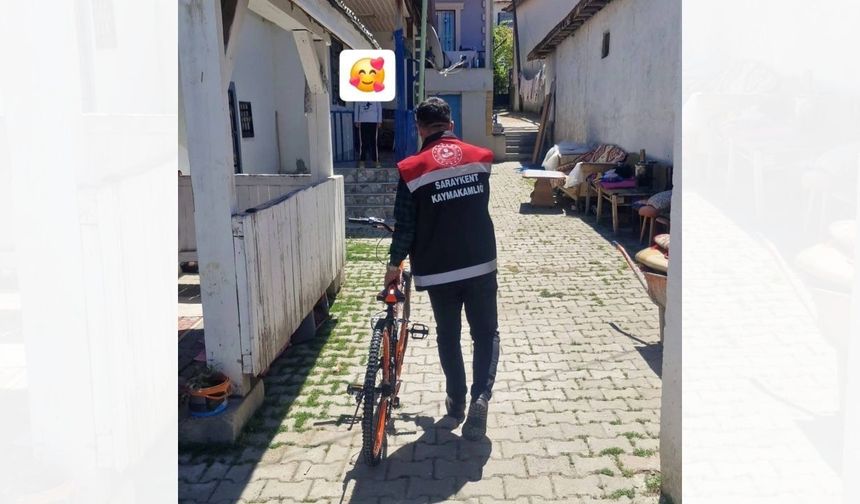 Yozgat Saraykent’te Çocuklara Büyük Sürpriz! Bisiklet ve Scooter Dağıtıldı