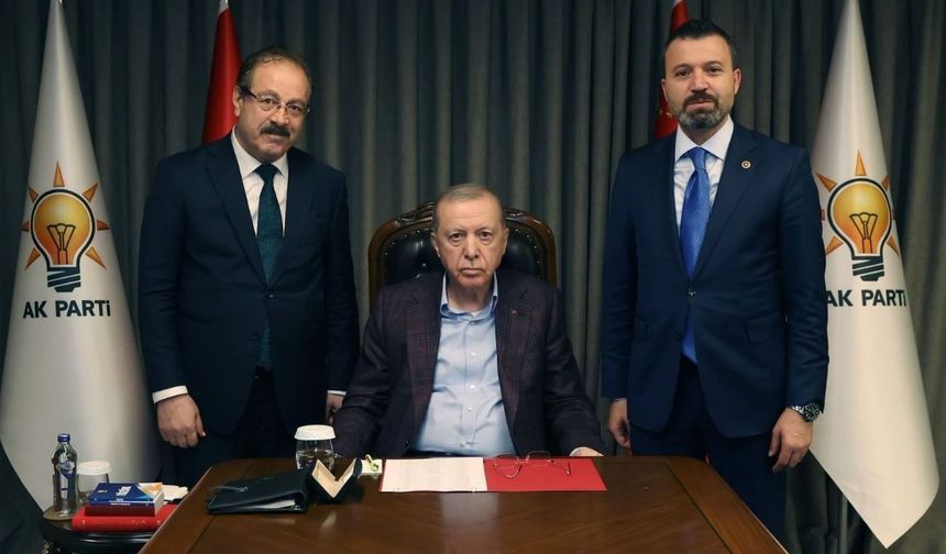 Yozgat'ın Vekilleri Cumhurbaşkanı Erdoğan'a Rapor Sundu