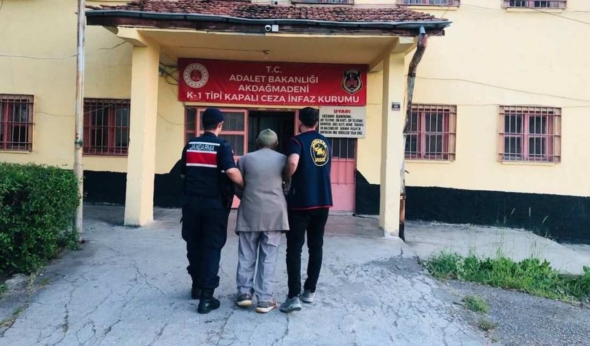 Yozgat'ta 23 Yıl Cezası Bulunan Şahıs Jandarmanın Ağına Takıldı