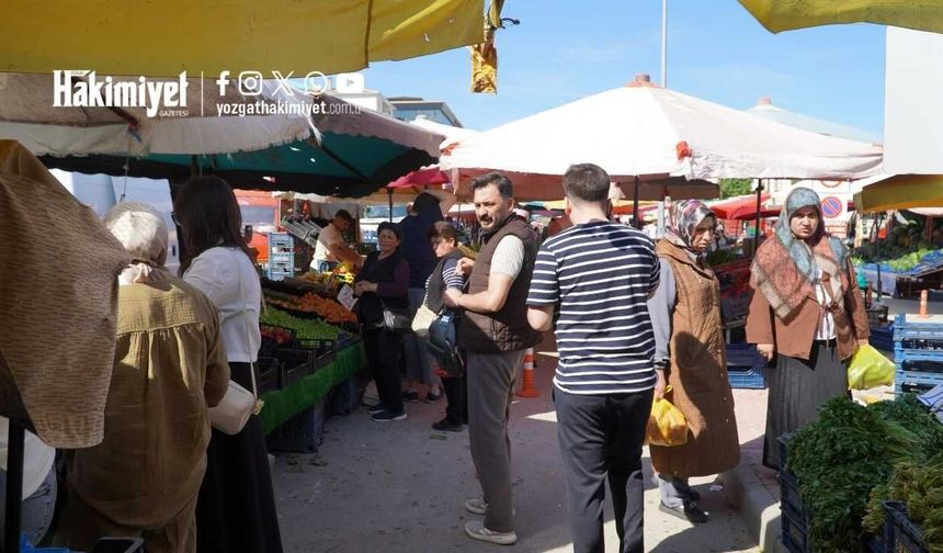 Yozgat'ta Pazarın Nabzı: 500 TL'nin Değeri Ne?
