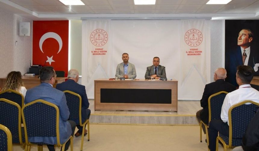 Yozgat’ta Rehberlik Hizmetleri İl Yürütme Komisyonu Toplandı