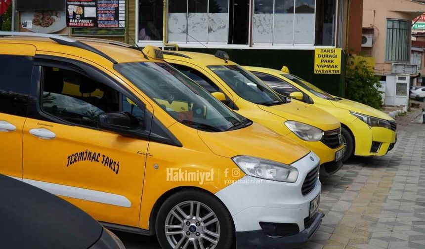 Yozgat’ta Taksiciler Yeni Tarifeden Memnun