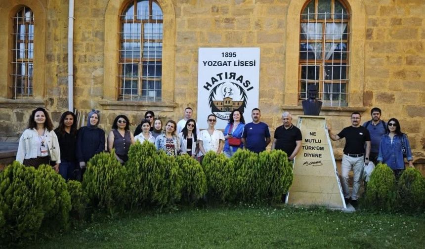 Yozgat'ta TÜBİTAK 4005 Projesi Kapsamında Öğretmenlere Tarih ve Kültür Turu