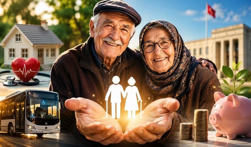 65 Yaş Üstüne Müjde! Maaş, Evde Bakım Desteği ve Tüm Haklar Güncellendi