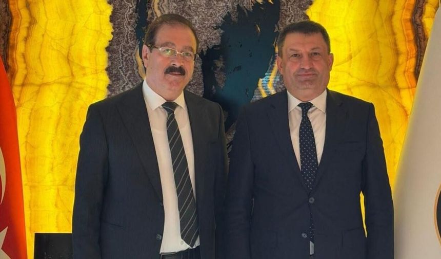 AK Parti Milletvekili Akgül, Yozgat İl Milli Eğitim Müdürü Yaşar Türk'ü Ağırladı
