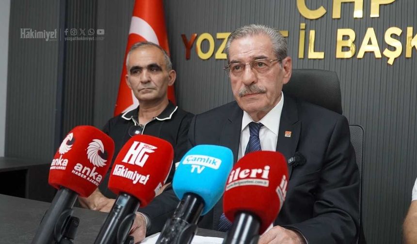 CHP Yozgat’ta Yeni Dönem Başladı! Yeni Başkandan  İlk Açıklama Geldi