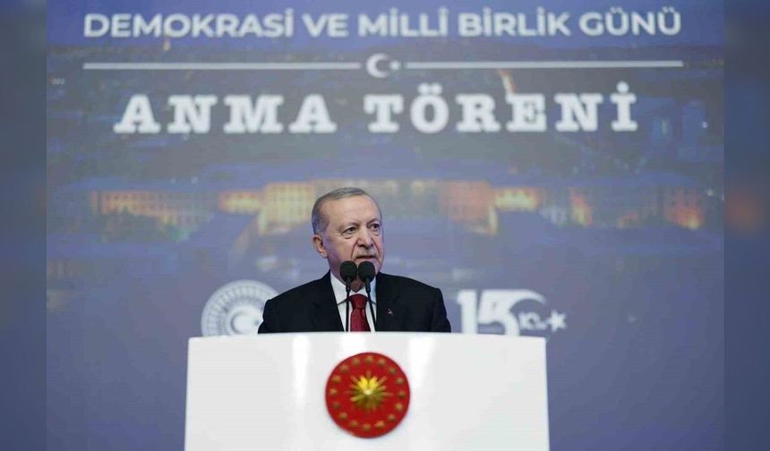 Cumhurbaşkanı Erdoğan'dan 15 Temmuz mesajı: “FETÖ tehdidi hâlâ devam ediyor”