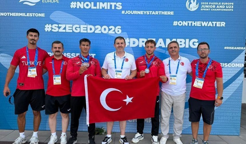 Resul Aydın'dan tarihi gümüş: Türkiye kano tarihinde bir ilk