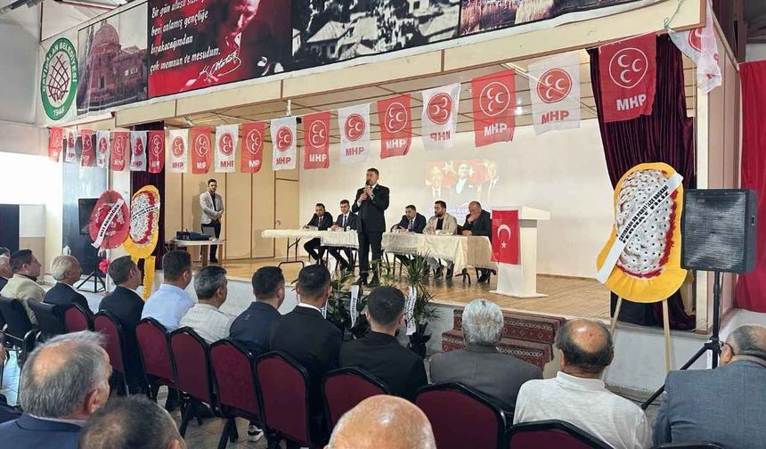 MHP Çayıralan'da Kongresini Tamamladı: Yeni Başkan Osman Şahin