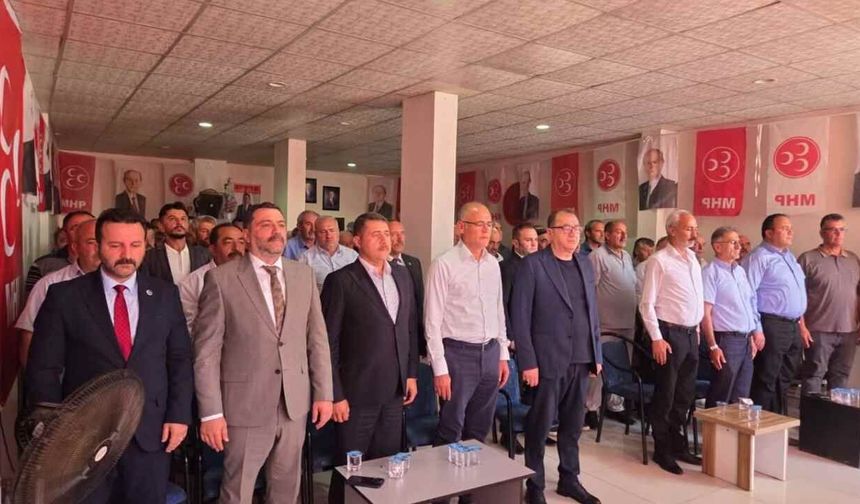 MHP Çekerek İlçe Kongresi Tamamlandı: Şahin Erdoğan Güven Tazeledi