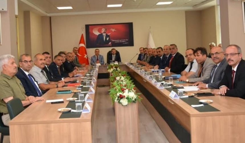 Ortaöğretim Genel Müdürü Cengiz Mete Yozgat'ta! Eğitim Masaya Yatırıldı